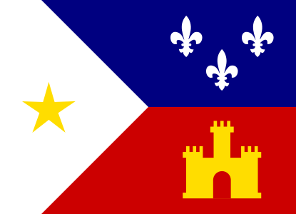 Acadian of Louisiana Flag
