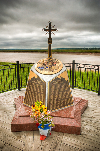 Le Grand Deportation Memorial Cross at Grand-Pr